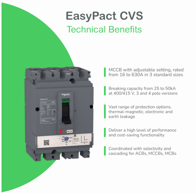 ავტომატური ამომრთველი Schneider Electric 3Р C125A 36кА