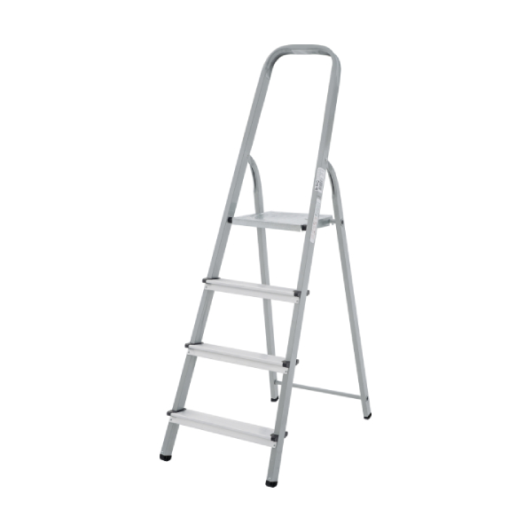 მეტალის კიბე კომბინირებული 4 საფეხურით