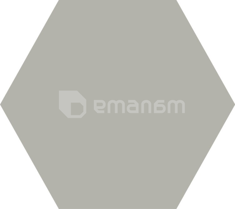 კერამოგრანიტი Geotiles Hexa Solid Grey 258x290 მმ