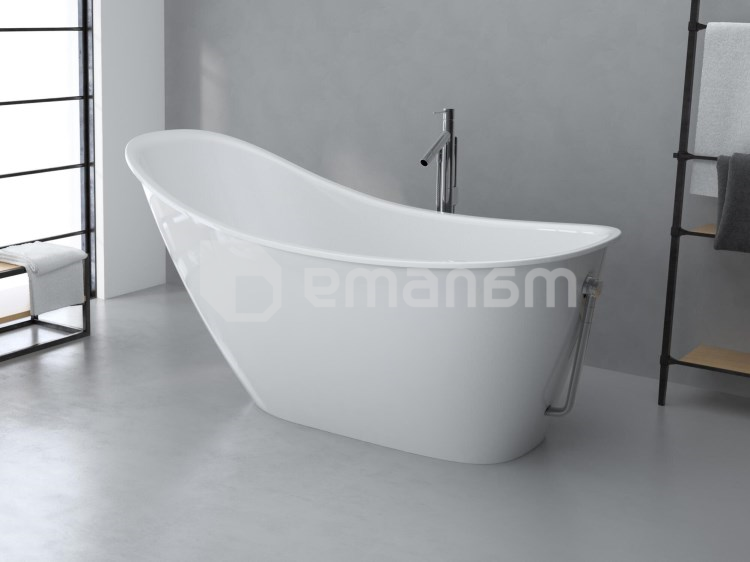 ხელოვნური ქვის აბაზანა Bonito Home Ganso 150X73 სმ