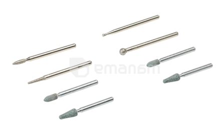 ნაკრები გრავირებისთვის მინაზე Dremel 682 2615C682JA 8 ც