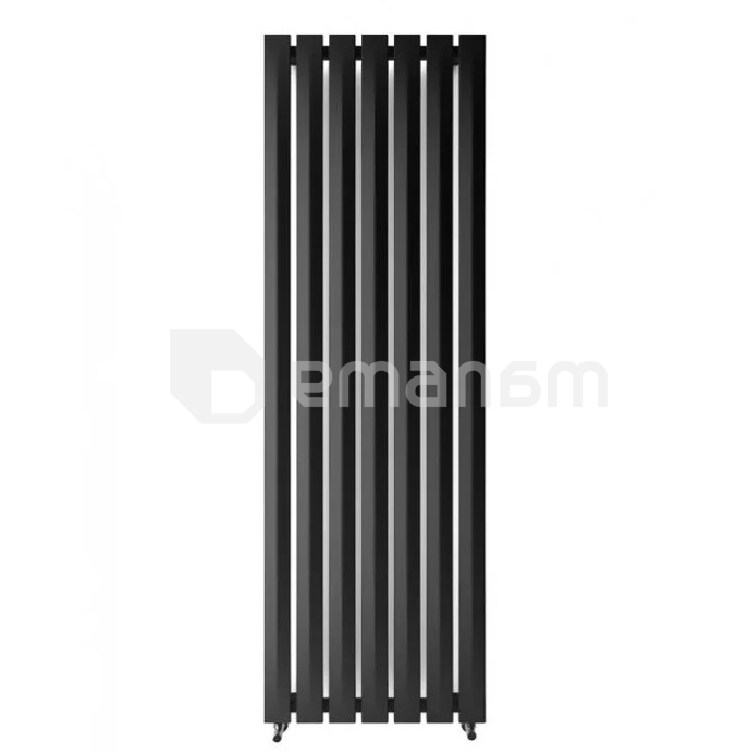 დეკორატიული რადიატორი Terma PIER 1680/410 შავი Ral 9005 Soft (SX)