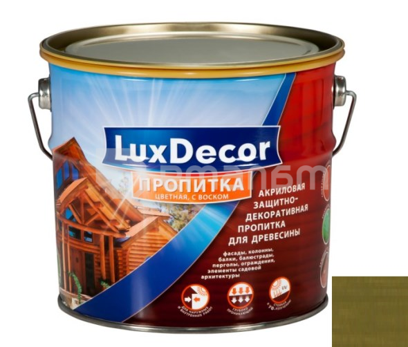 გამჟღენთი LuxDecor plius+ ზეთისხილი 1 ლ