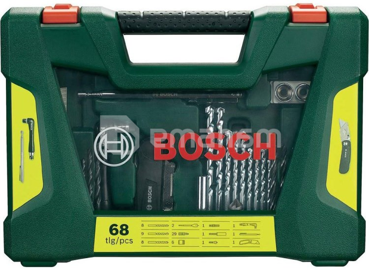 აქსესუარების ნაკრები Bosch V-Line-68 х6 2607017307 68 ც