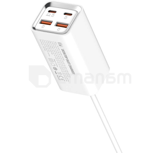 დამტენი LDNIO A4610C 65W 2 USB-A 2 USB-C