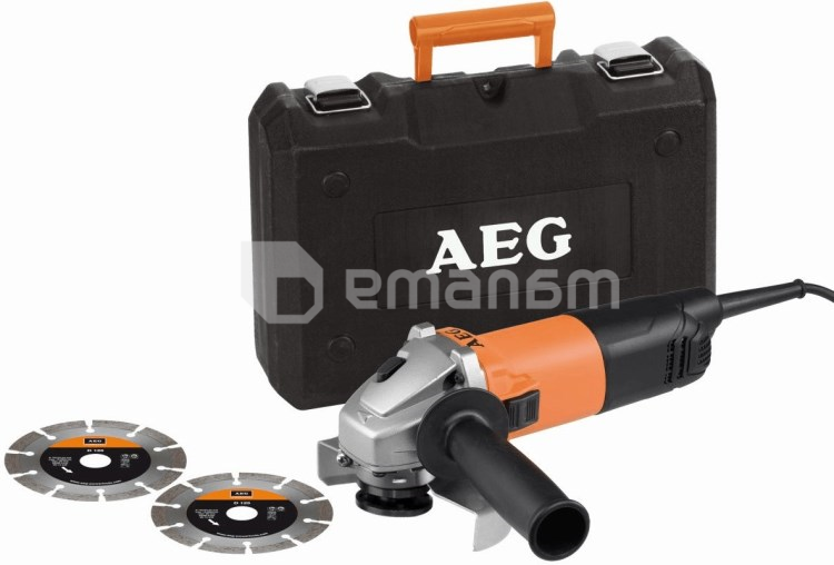 კუთხის სახეხი მანქანა Aeg WS8-125SK 800W