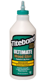 ხის წებო Titebond Ultimate  3 (მწვანე 946 მლ)