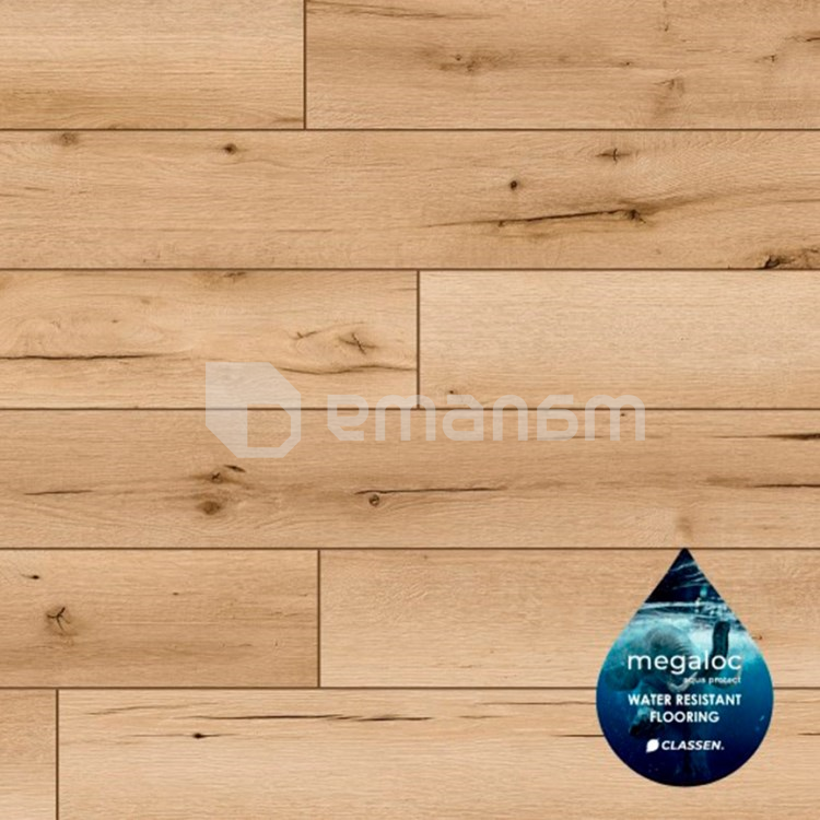 ლამინატი წყალმდგრადი Classen Ambience Aqua Protect 53679 4V AC5/33 მუხა Kasai 1285x158x10 მმ