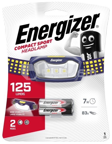 ფარანი Energizer Flashlight Sport HL 125 TR HDCS22