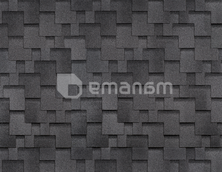 კრამიტი ბიტუმის დრეკადი Technonicol ფინური Akord 4А4X21-3618RUS ნაცრისფერი