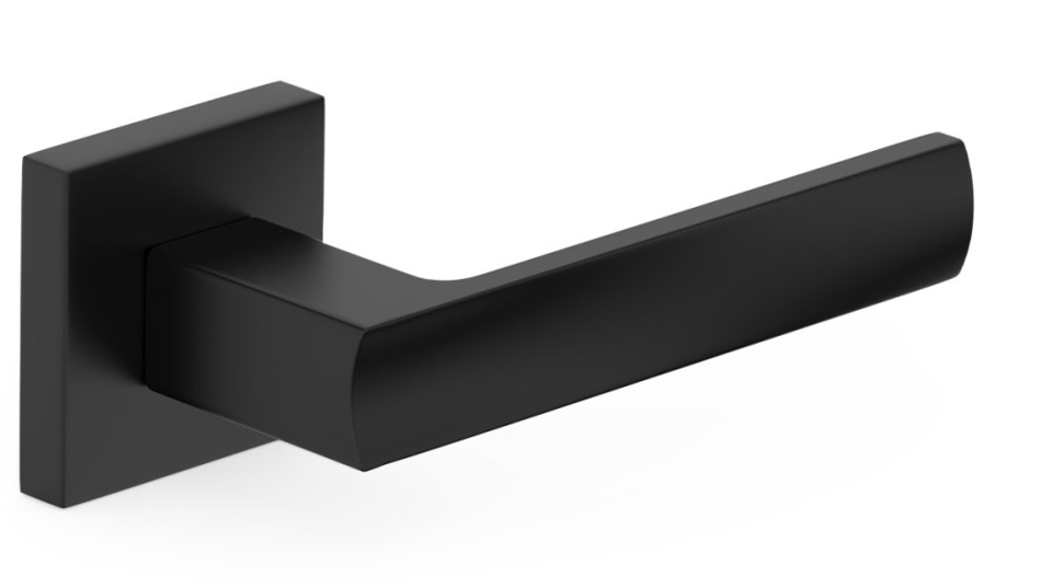 სახელური როზეტით Metal-Bud IBIZA K ZIBZCZK +ზესადები ცილინდრი  შავი