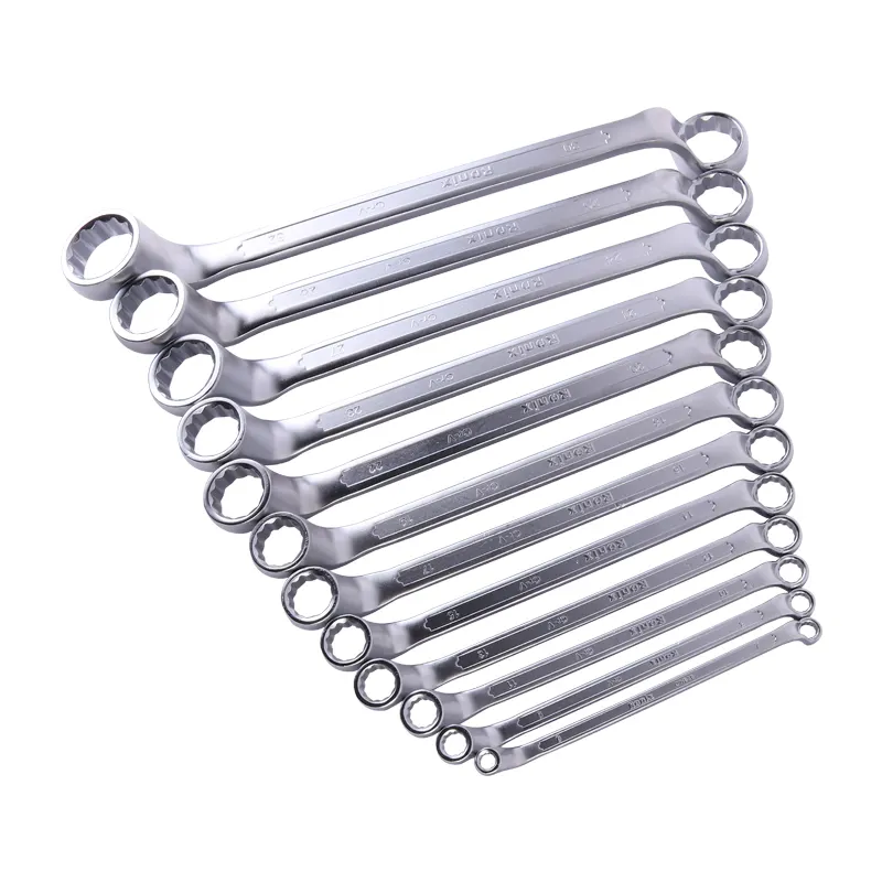 დახურული ქანჩის გასაღებების ნაკრები Ronix RH-2302, 12ც