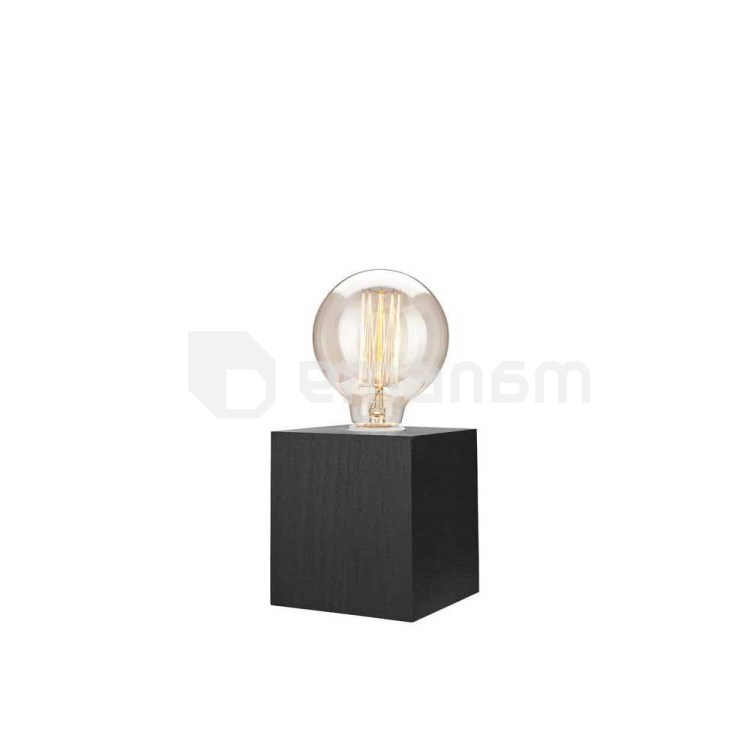მაგიდის სანათი Lamkur WOOD LN 1.D.9 Wenge 1xE27 60W