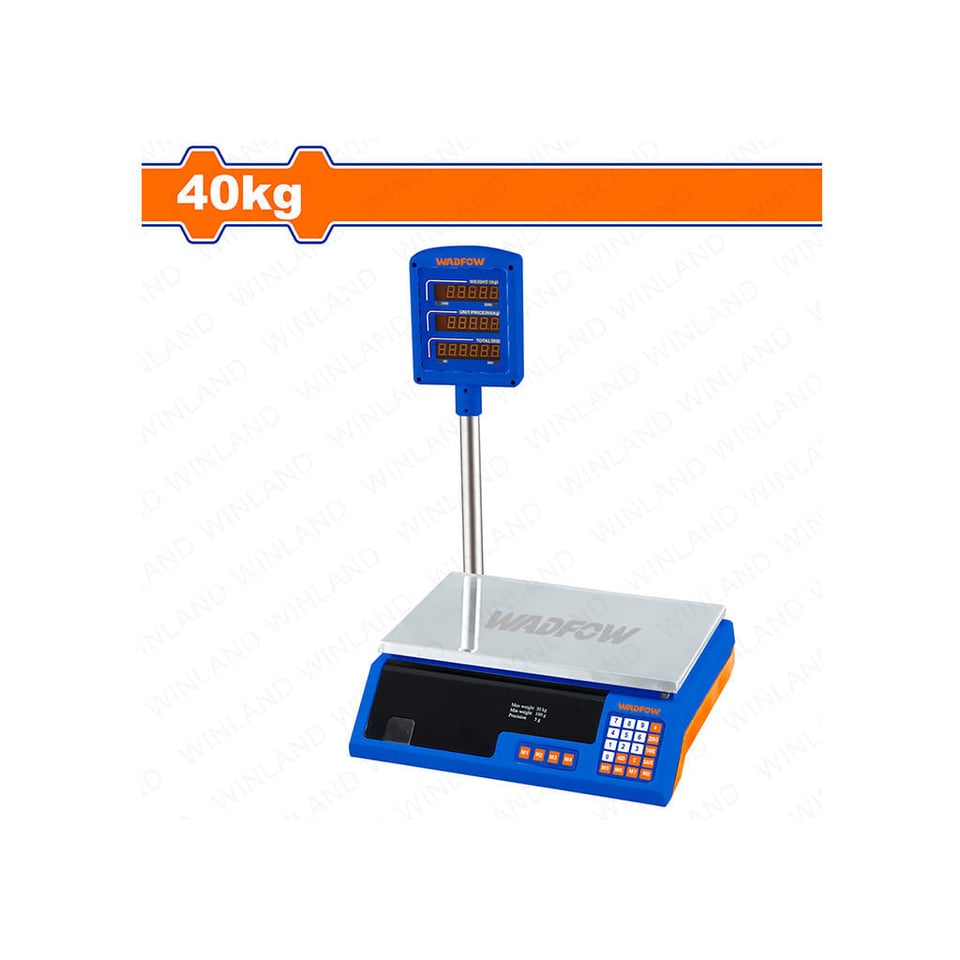 ელექტრო სასწორი 40 კგ (WEC1504) WADFOW