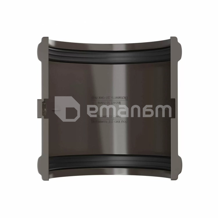 ღარის შემაერთებელი Technonicol 125/82 PVC მუქი ყავისფერი