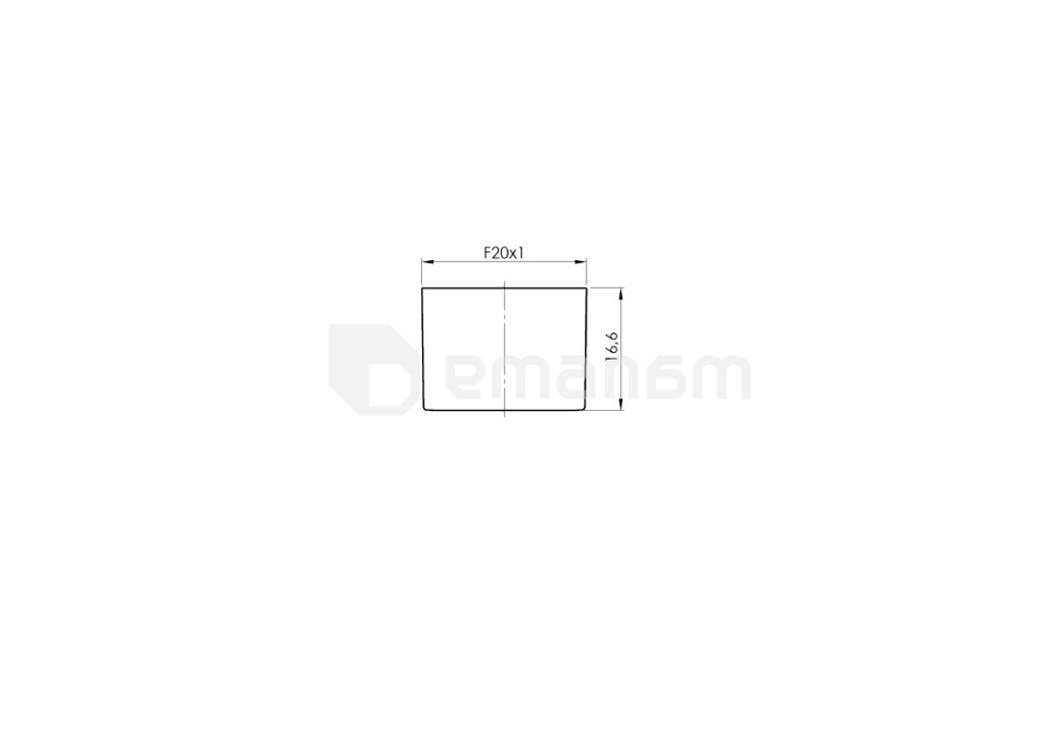 აერატორი Rubineta F20 1 Viva B 636774B