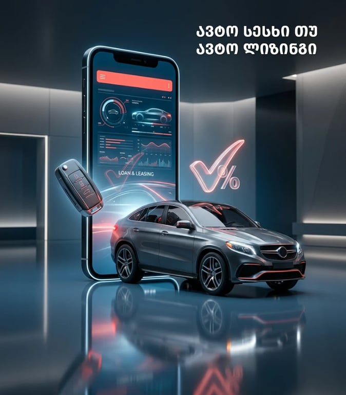 ავტო სესხი და ლიზინგი