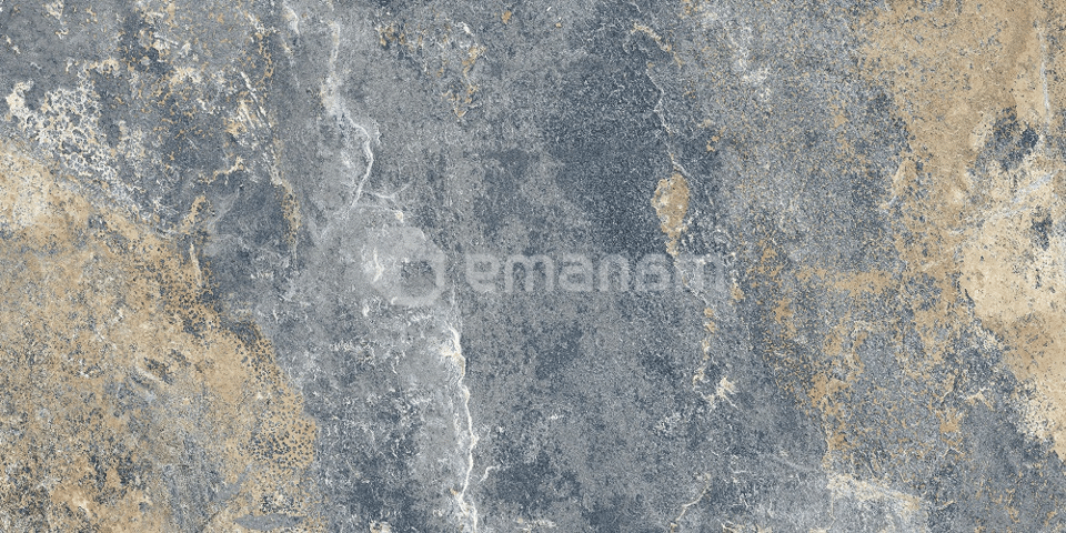 კერამოგრანიტი Halcon Ceramicas P Piedra Bali Azul Mat PRI 30X60სმ