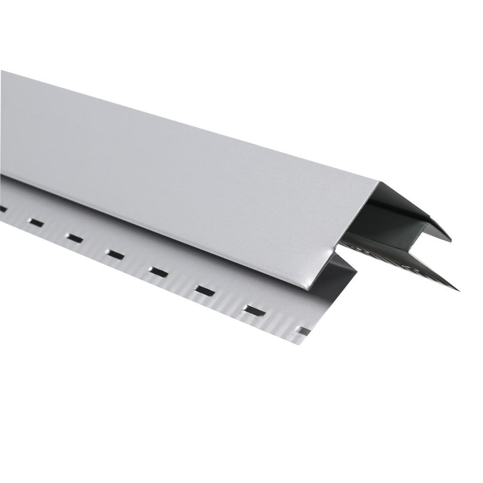 საიდინგის გარე კუთხის პროფილი  0.50X274 პრიალა RAL 9006 NOVA