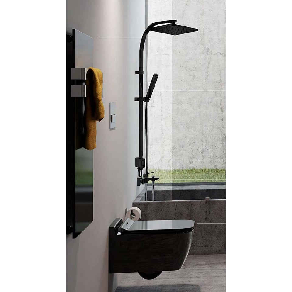 საშხაპე სისტემა Tiera matt black 102158012C1