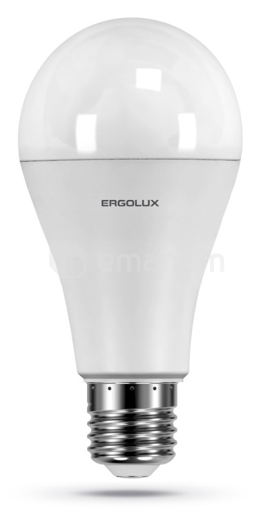 შუქდიოდური ნათურა Ergolux LED-A65-25W-E27-3K 3000K 25W E27