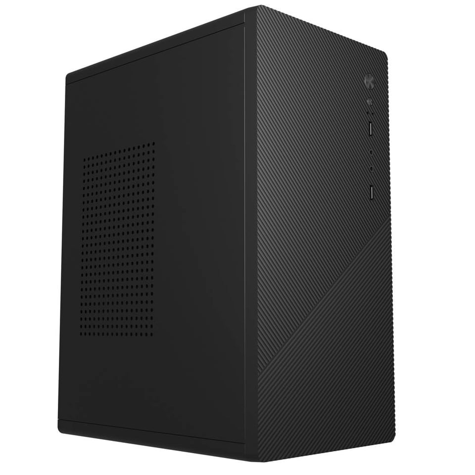 ქეისი ALLX AX-B1635, Computer Case, MATX, ITX, USB1.0x2, Black