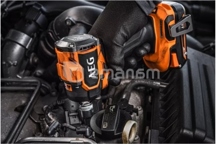 ქანჩსახრახნი აკუმულატორის დარტყმითი Aeg BSS18S12BL2-0 18V