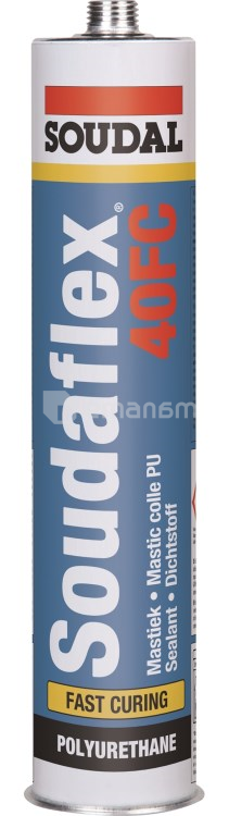 წებო-ჰერმეტიკი Soudal Soudaflex 40 FC 310 მლ ნაცრისფერი
