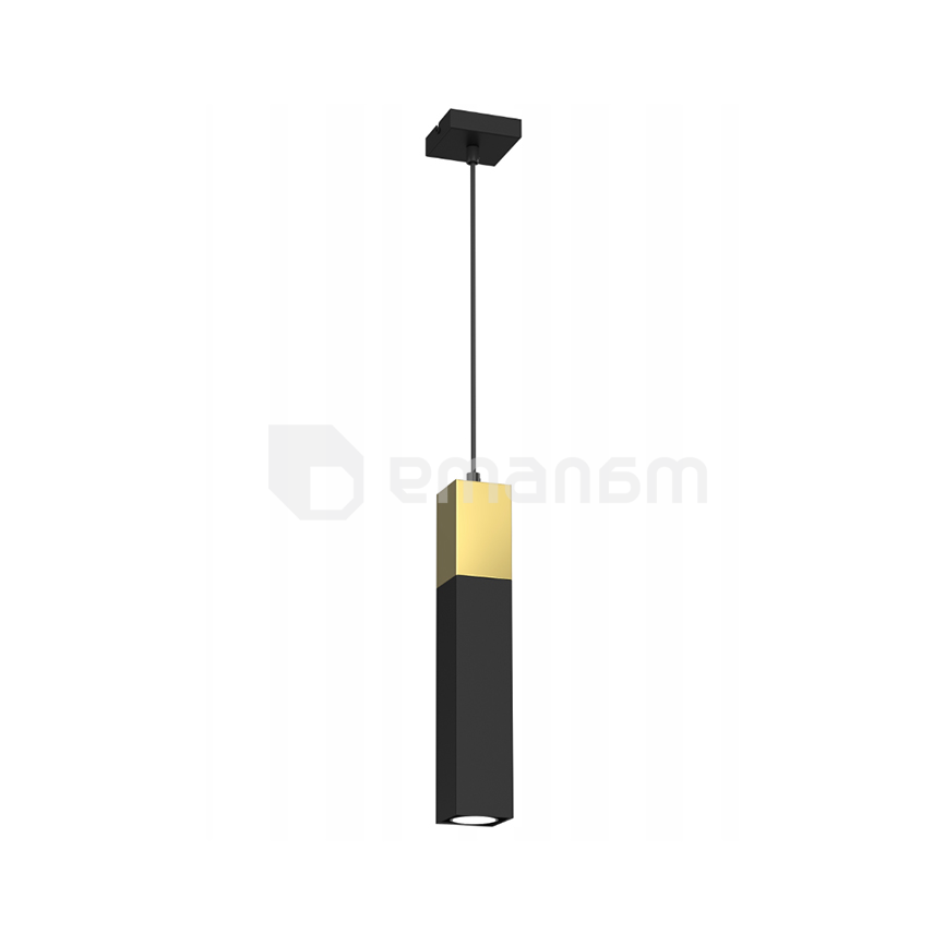საკიდი Luminex 4138 Tulum gold 1 GU10 8W შავი ოქროსფერი
