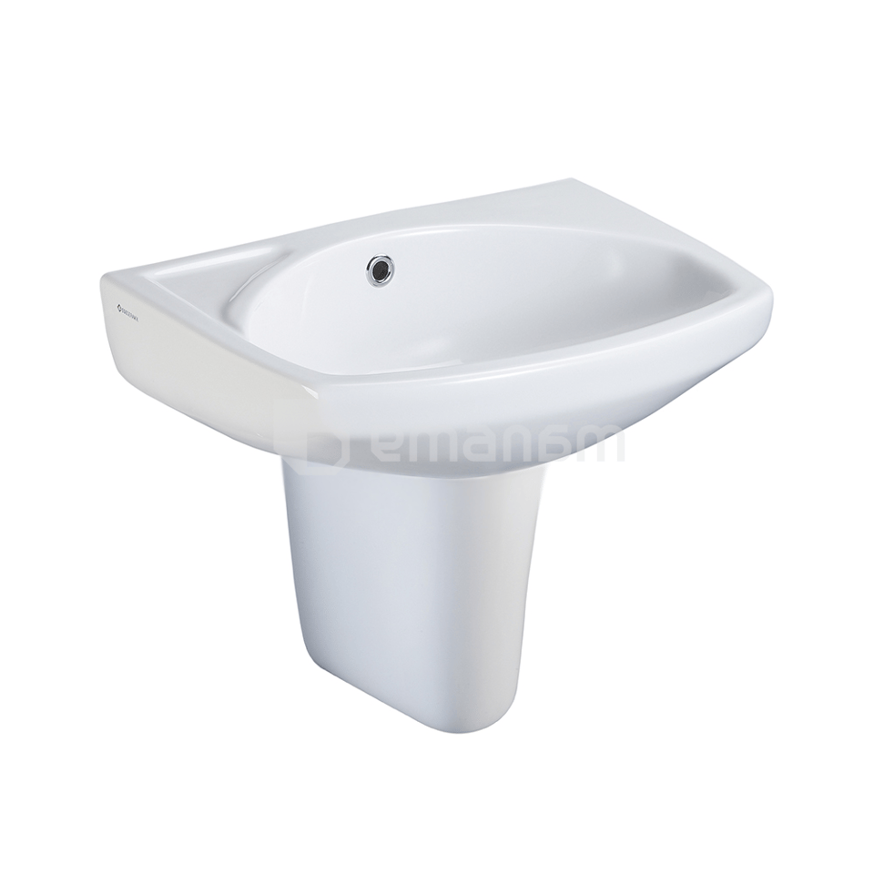 ხელსაბანი ნახევარპედესტალით EGEVIT Lissa 50