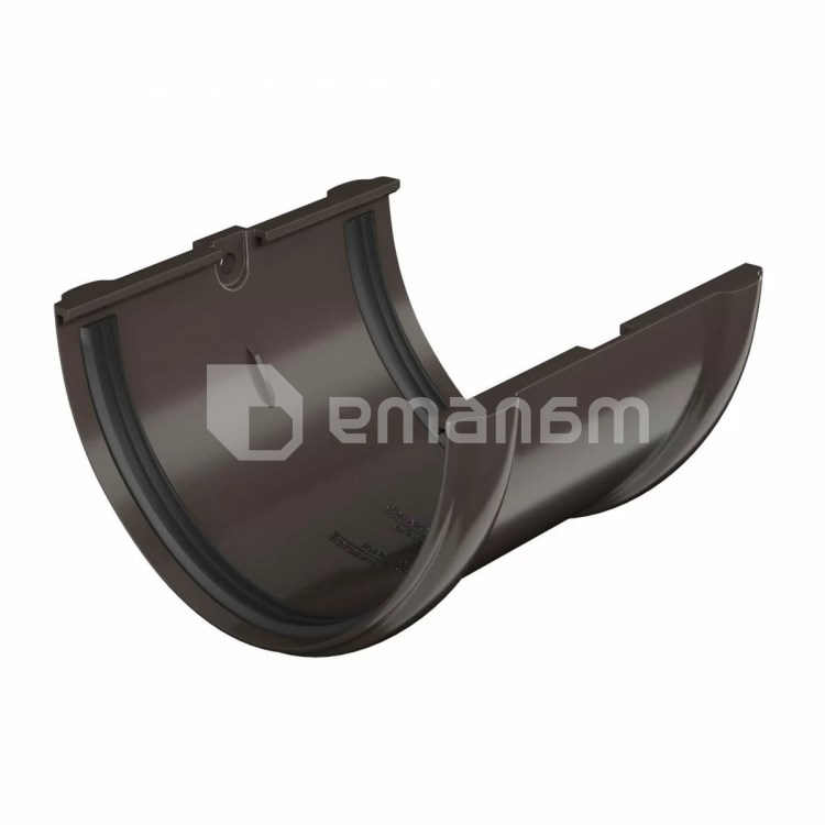 ღარის შემაერთებელი Technonicol 125/82 PVC მუქი ყავისფერი