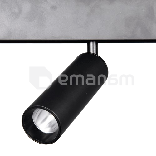 რელსის მაგნიტური სანათი LINUS LED 18W 4000K შავი V10-H2