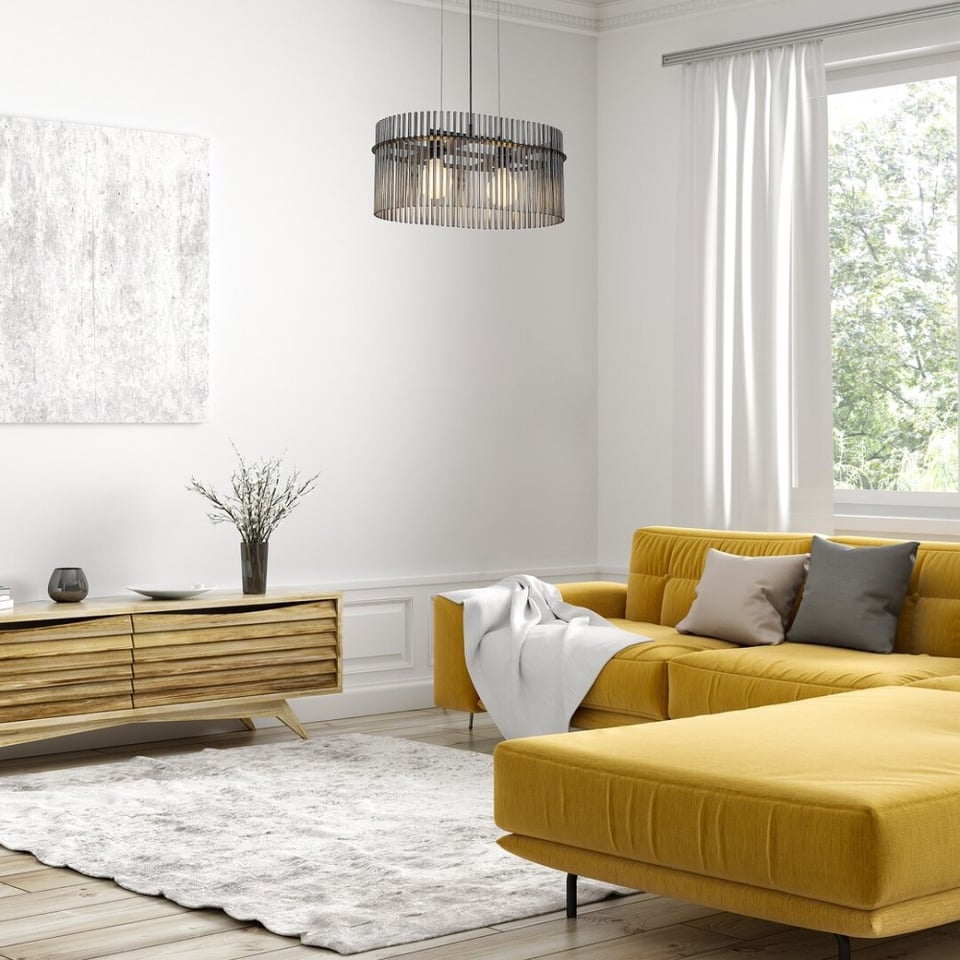 ჭაღი Rabalux 72262 Inesa 2 E27 40w შავი