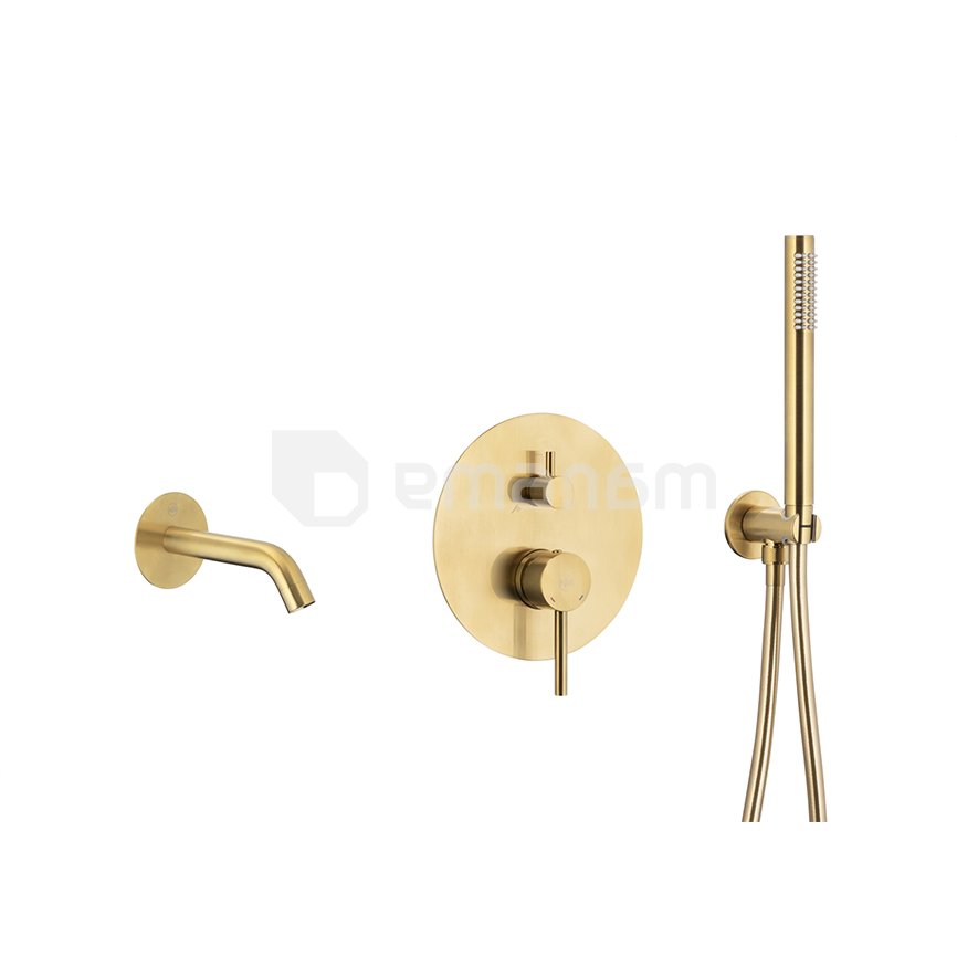 აბაზანის ონკანი KFA Moza Gold 5039-401-31 ჩასაშენებელი