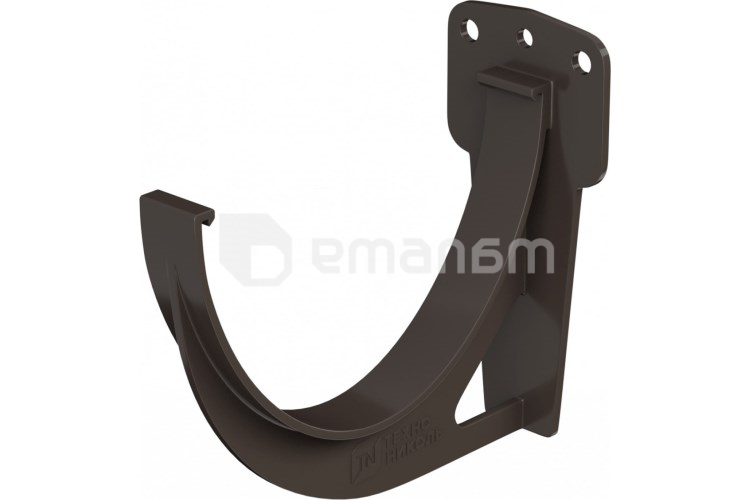ღარის კრონშტეინი Technonicol 125/82 PVC მუქი ყავისფერი