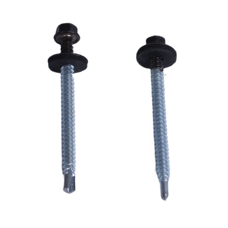 თვითმჭრელი ხრახნი რკინისთვის 5.5X70 RAL 6005