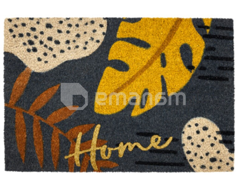 ფეხსაგები Hamat BV Ruco Glitter Home Leaves 40x60 სმ