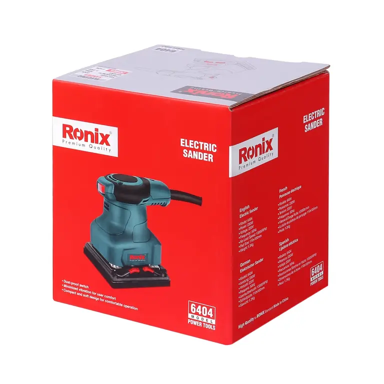 ელექტრო სახეხი ხელსაწყო Ronix-6404 230w, 100*110mm