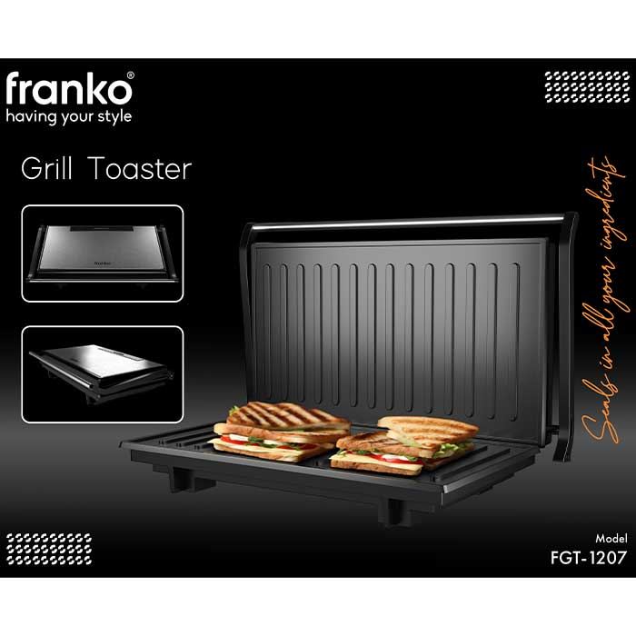 ტოსტერი გრილი Franko FGT-1207 1000W