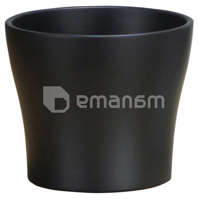 კერამიკული ქოთანი ყვავილებისთვის Scheurich 808/21 COVER-POT ANTHRAZIT