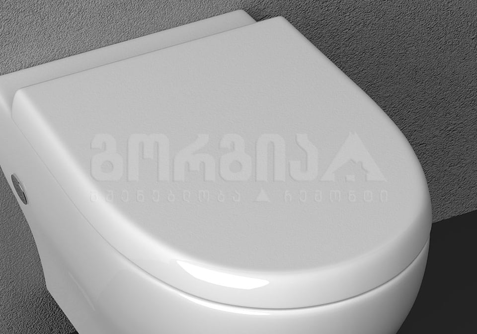 უნიტაზის სახურავი ნელი ხურვით R30  40R30200I  ISVEA