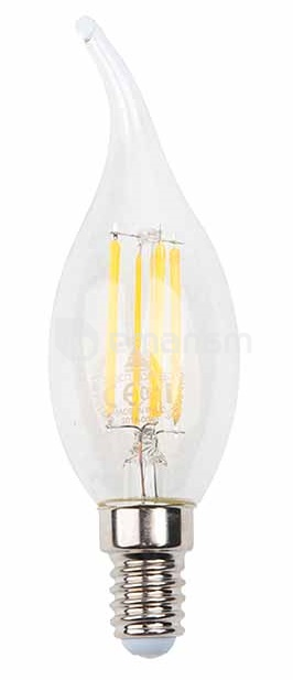 შუქდიოდური ნათურა New Light CW35-F-I 3000K 4W E14 (1617/1/30)