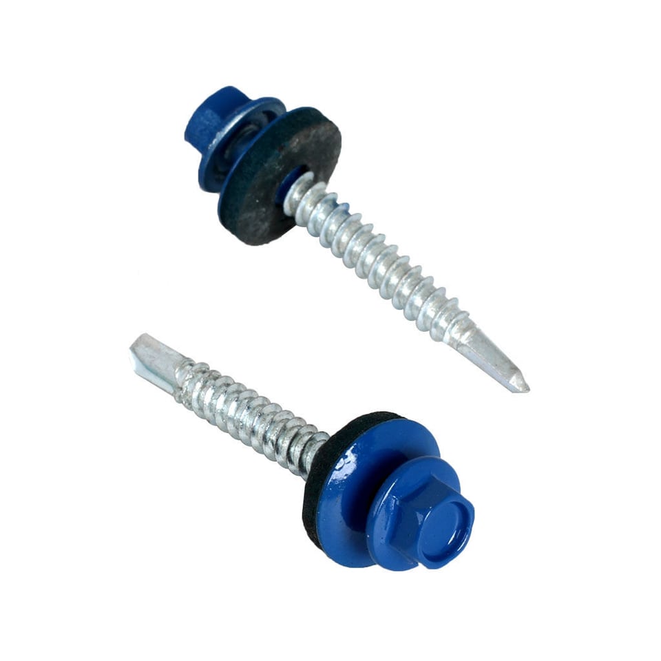 თვითმჭრელი ხრახნი რკინისთვის 5.5X40 RAL 6005