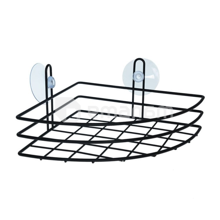 კუთხის თარო Bisk Niagara Black