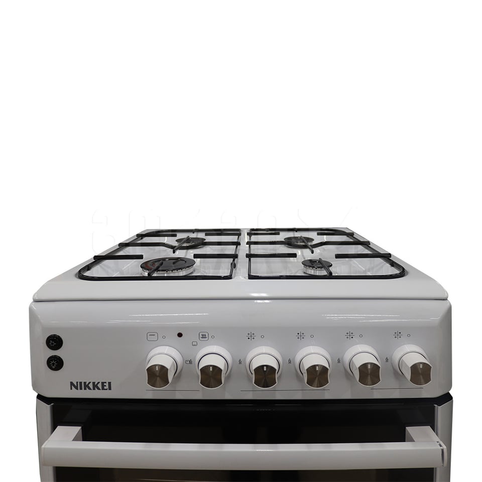 გაზქურა NIKKEI LF60-GE40F WHITE