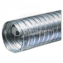 მილი ალუმინის მოქნილი Domovent Aluvent М Ø125x3m