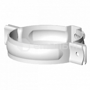 მილის კრონშტეინი RainWay 75 მმ თეთრი