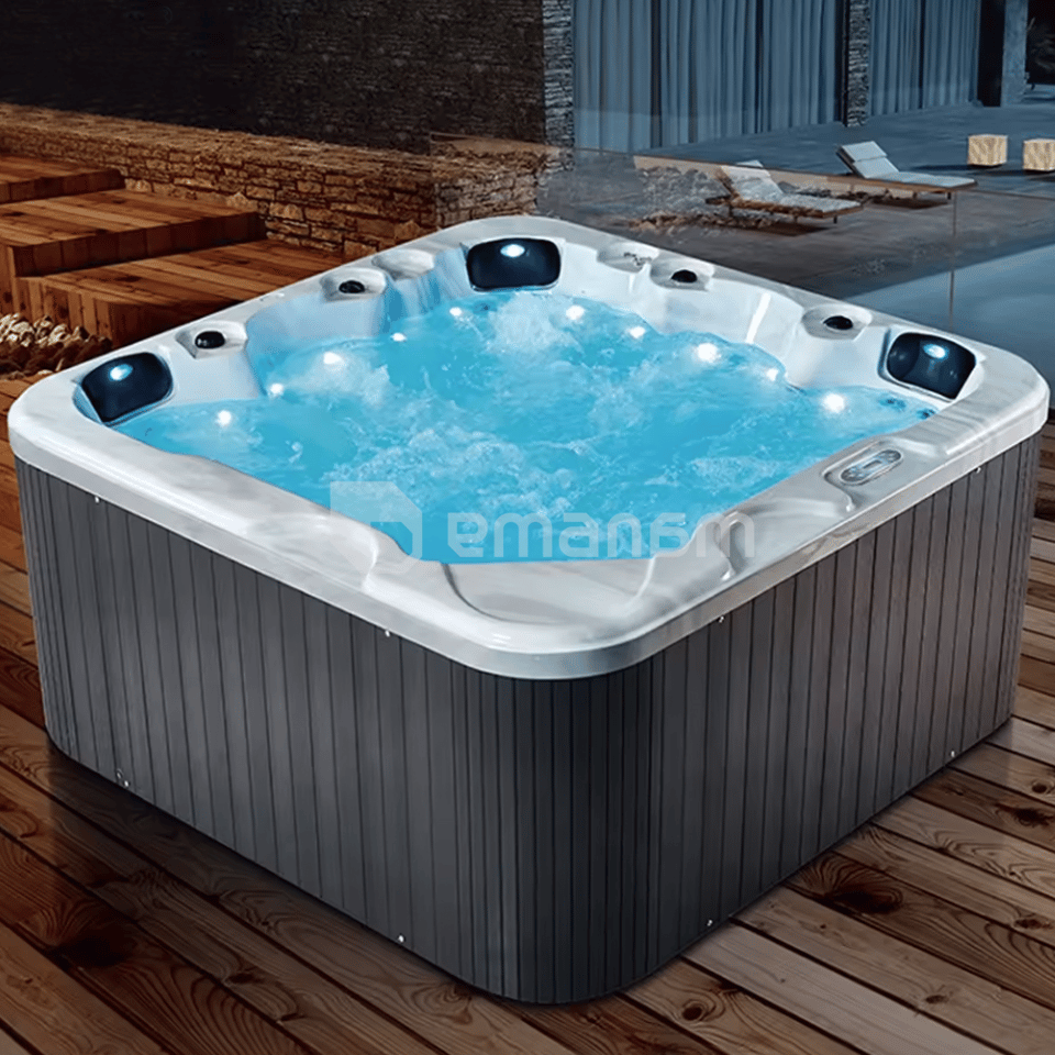 SPA ჯაკუზი M&L M-3354 2200x2200x970 მმ 5 ადგილიანი