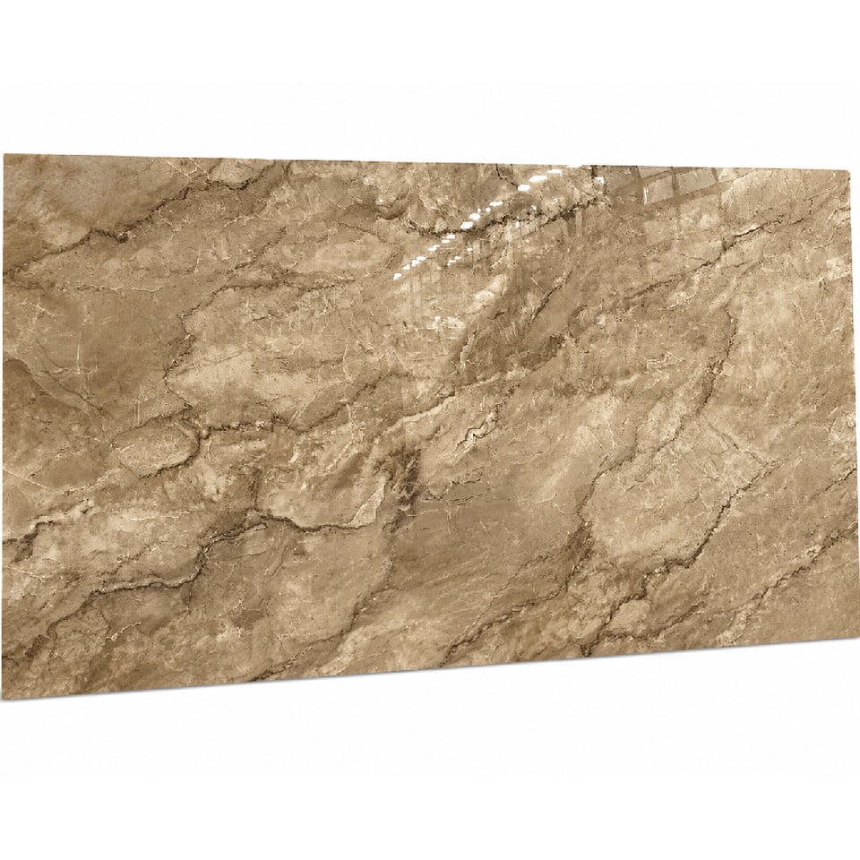 კერამოგრანიტი Ceroq GRACIE LIGHT BROWN POLISHED 60x120 სმ ღია ყავისფერი