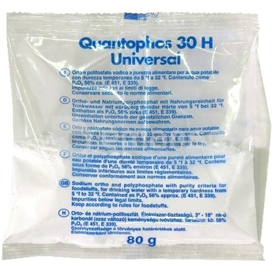 დოზირების რეაგენტი  BWT QUANTOPHOS Universal 30H, 12x80 გრ